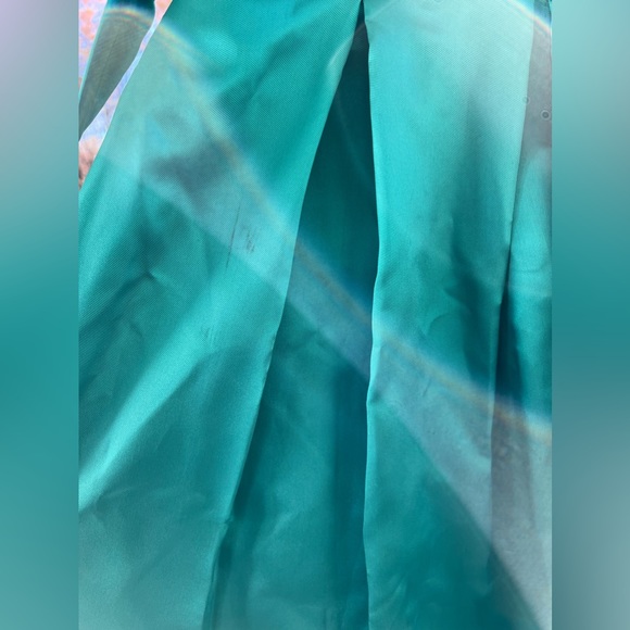 Hi Low Lace Embroidery Flower Wedding  Dress Formal , Prom Ball Gown - Picture 12 of 16